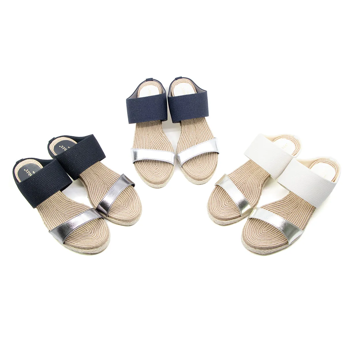 Mou2 Navy 2-Ways Soft Espadrilles