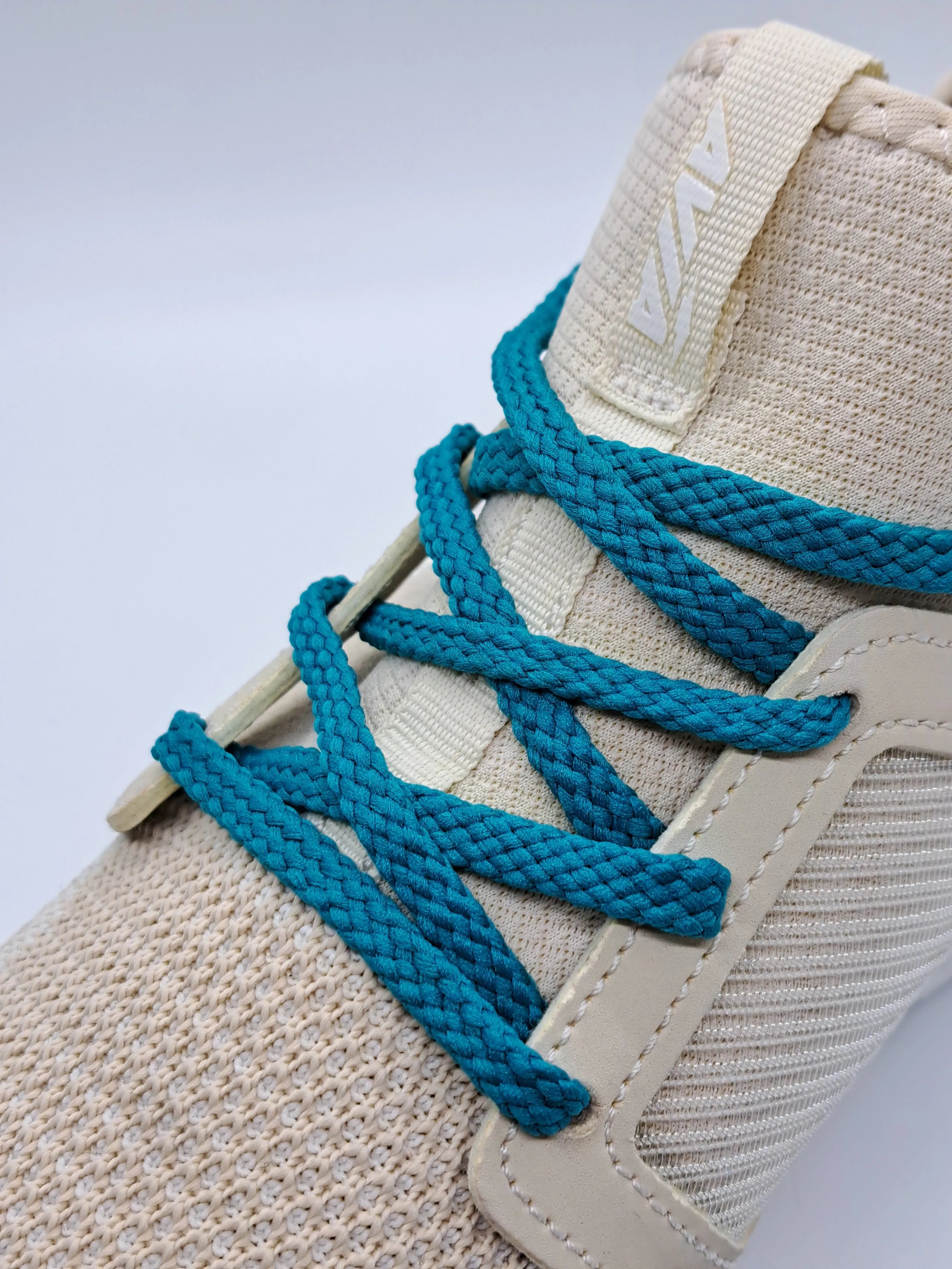 Narrow Flat Shoelaces - Teal