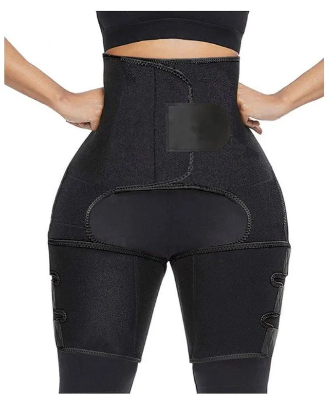 Neoprene Waist and Thigh Trainer - High Waisted with a Pocket