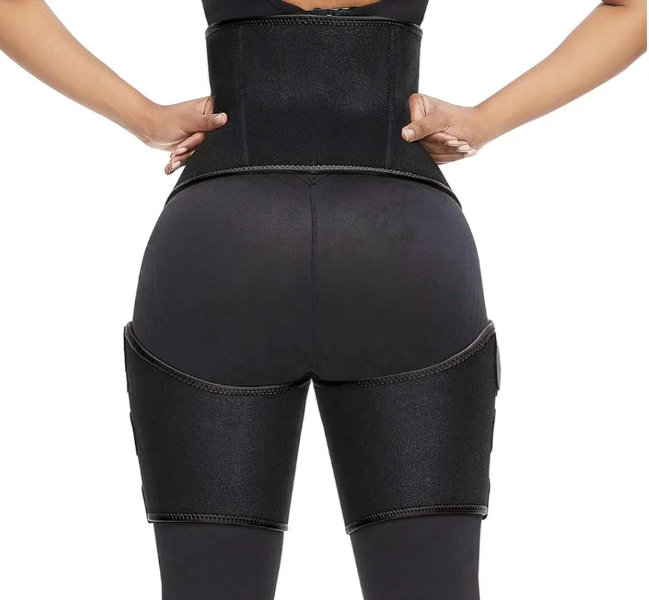 Neoprene Waist and Thigh Trainer - High Waisted with a Pocket