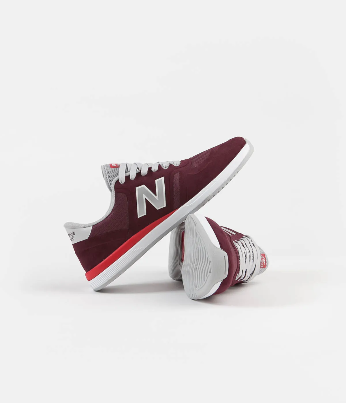 New Balance Numeric 420 Shoes - Burgundy / Red