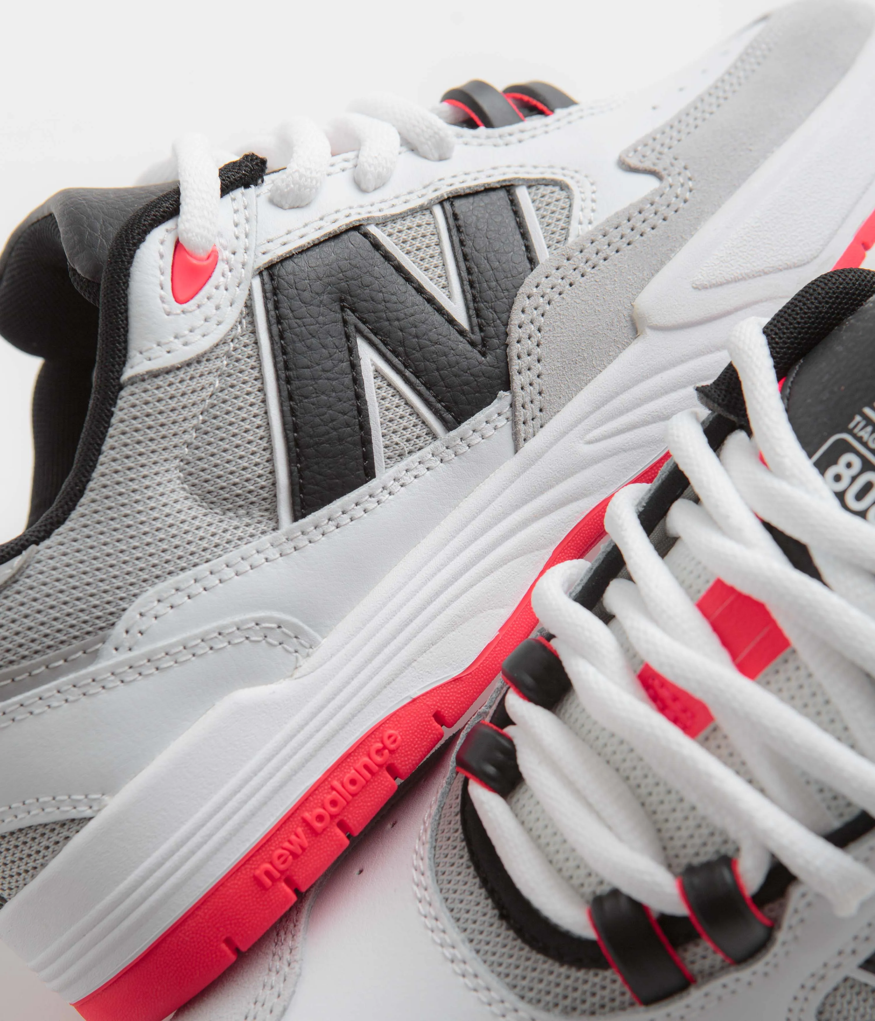 New Balance Numeric 808 Tiago Lemos Shoes - White / Black / White