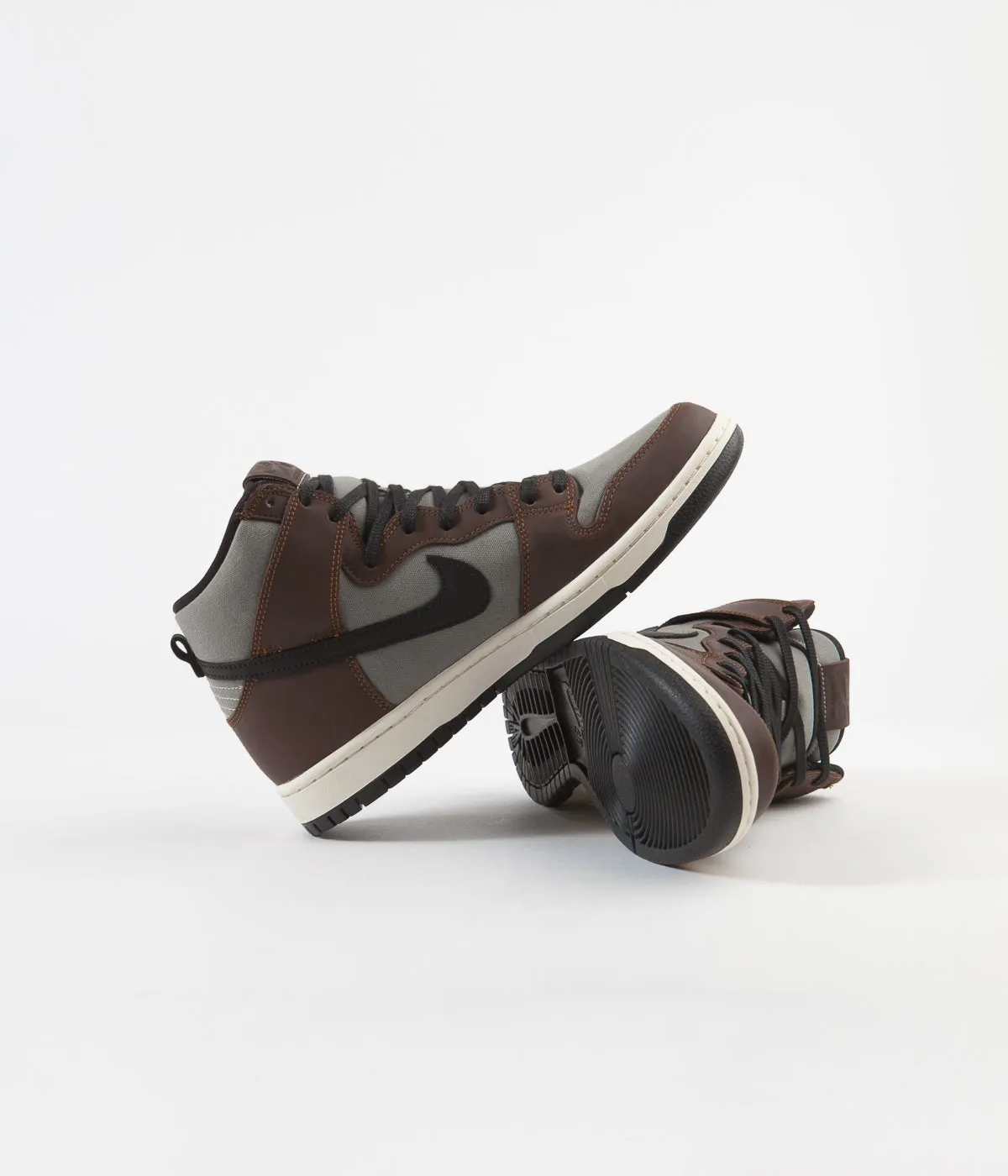 Nike SB Dunk High Pro Shoes - Baroque Brown / Black - Jade Horizon