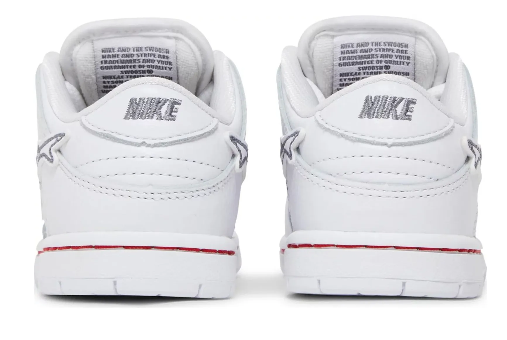 Nike SB Dunk Low Pro ISO - OSKI Grey White (TD) - White/Cool Grey-White-White - DJ3759 105