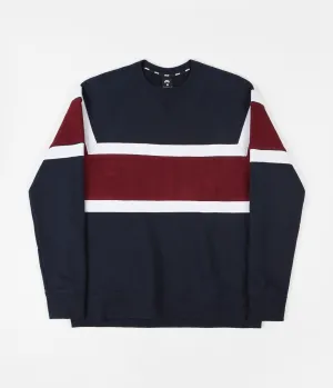 Nike SB Everett Crewneck Sweatshirt - Dark Obsidian / Team Red / Dark Obsidian