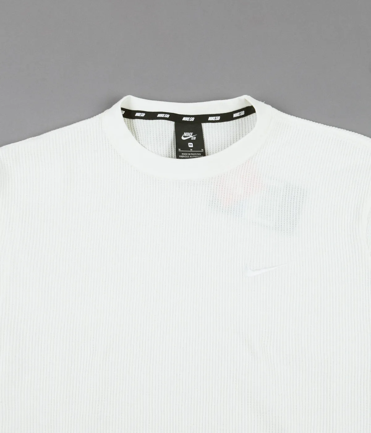 Nike SB Orange Label 'Oski' Long Sleeve T-Shirt - Sail / White