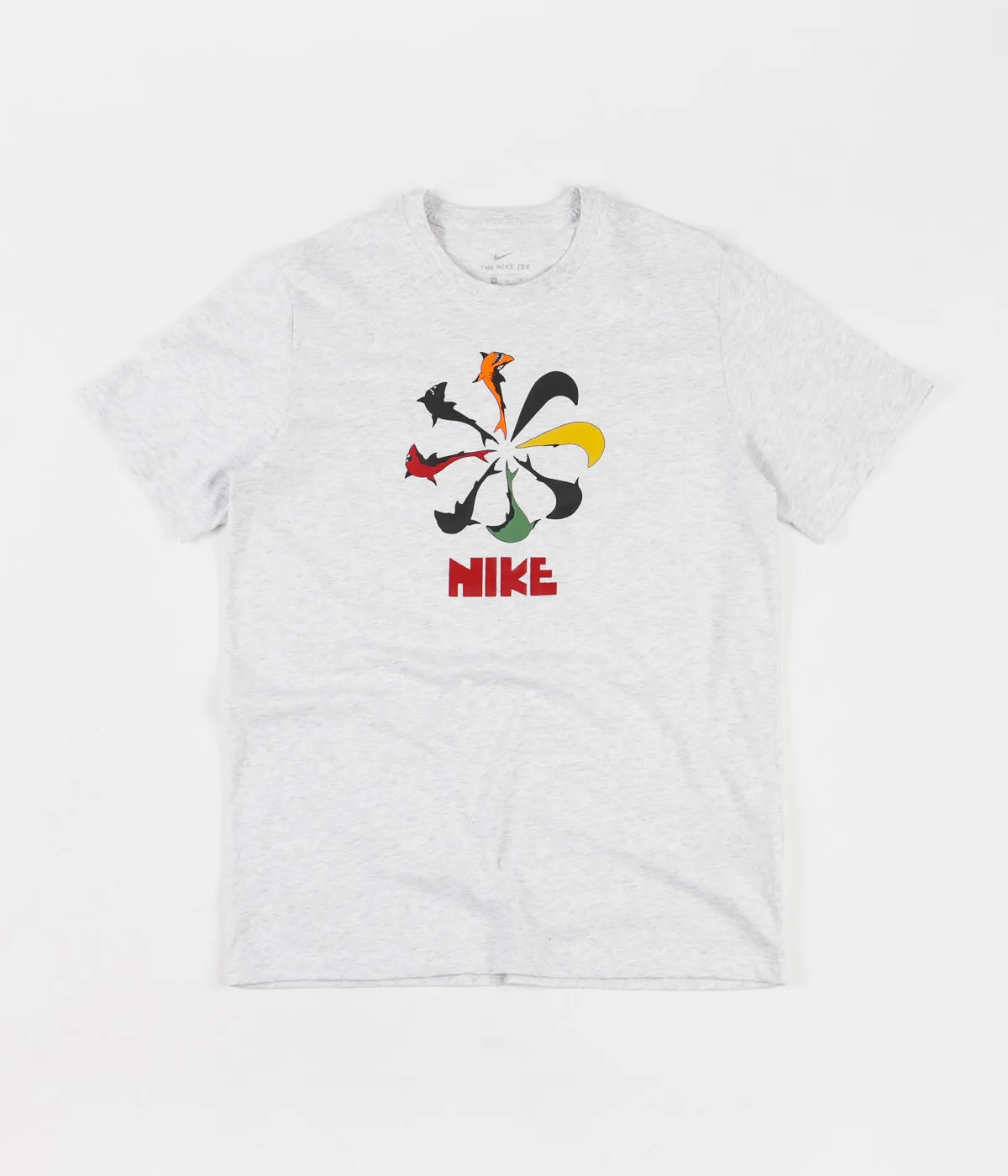 Nike SB Orange Label 'Oski' T-Shirt - Birch Heather