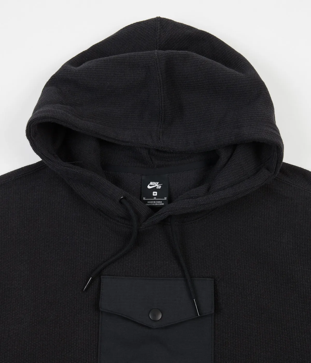 Nike SB Pocket Hoodie - Black / Black - Black