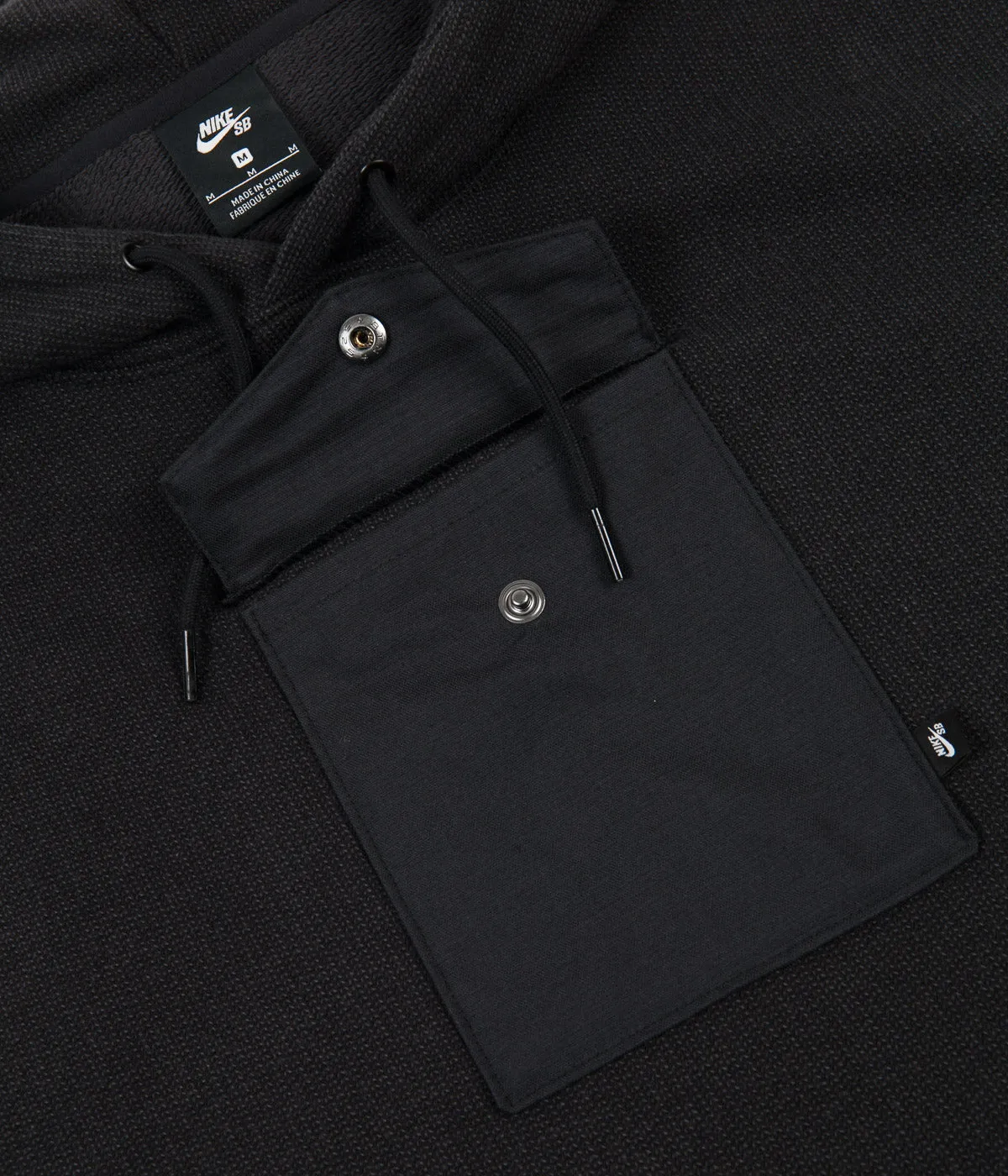 Nike SB Pocket Hoodie - Black / Black - Black