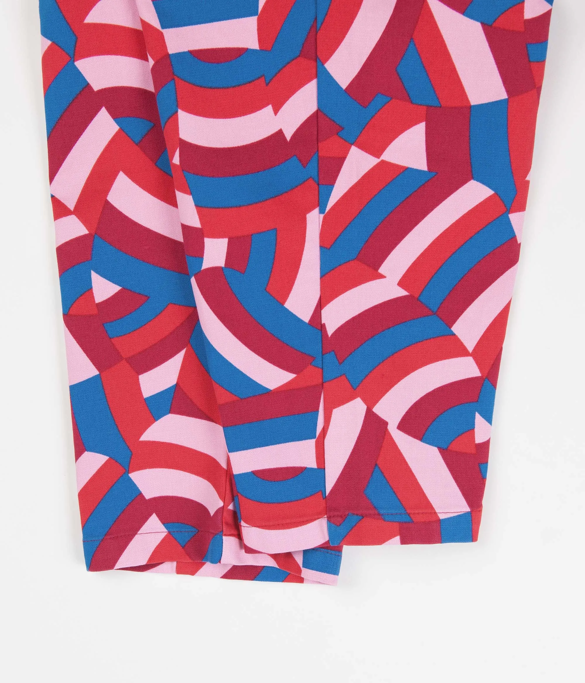 Nike SB x Parra Pants - Gym Red / Pink Rise / Military Blue