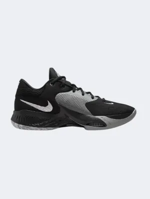 Nike Zoom Freak 4 &#39;Cookies And Cream&#39; Men Basketball Shoes Black/Grey