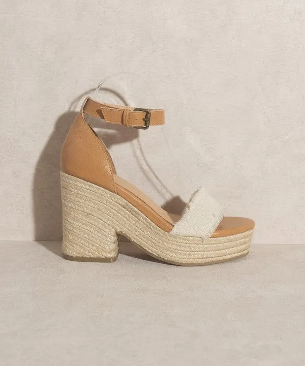 OASIS SOCIETY Riley - Espadrille Platform Sandal