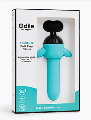 Odile ''Absolute'' Twist Anal Dilator -Aqua