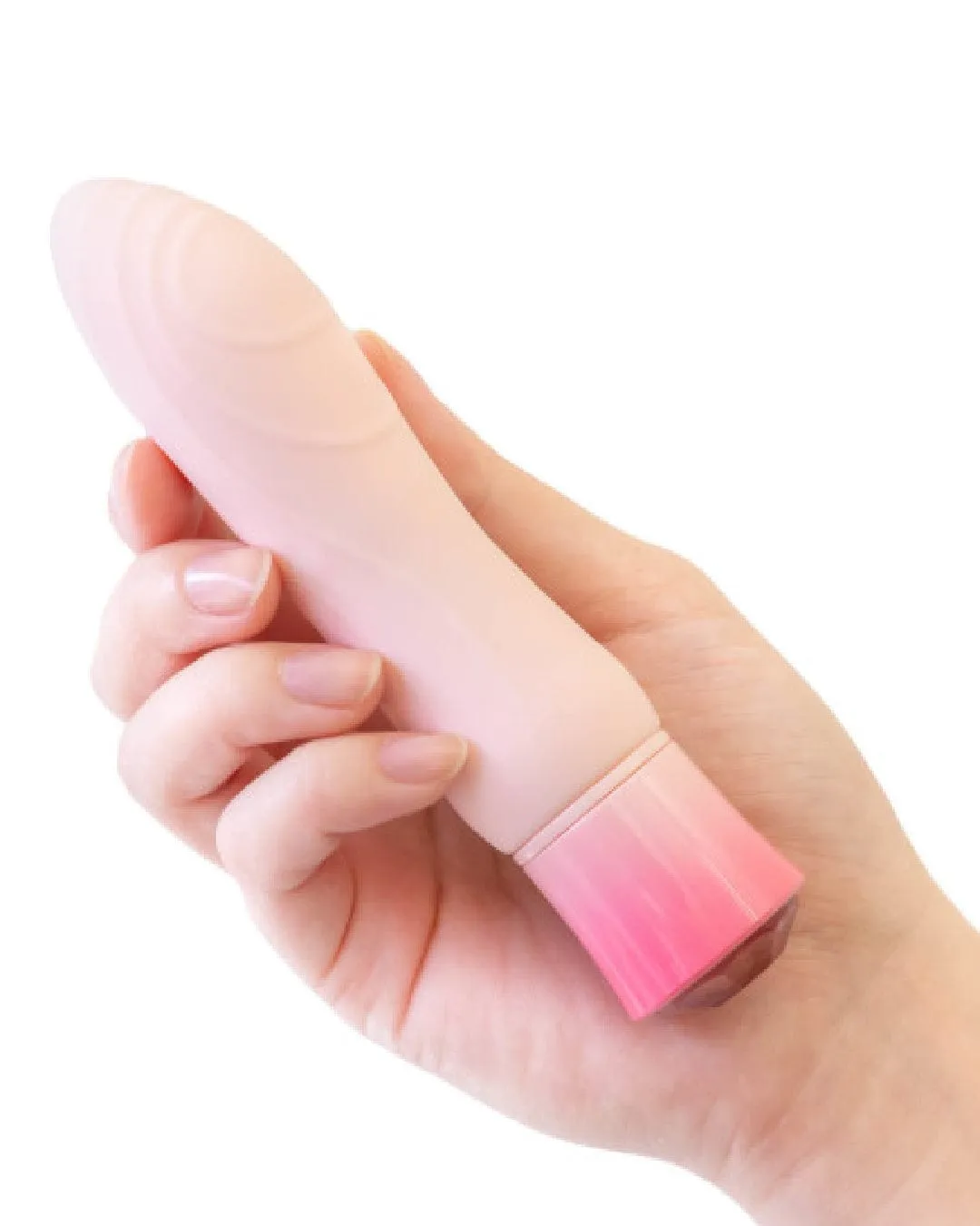 Oh My Gem Morganite Warming Textured Mini Vibrator