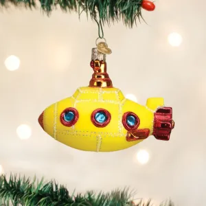 Old World Christmas Groovy Submarine Ornament