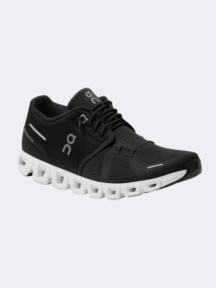 On Cloud 5 Women Lifestyle Shoes Black/White