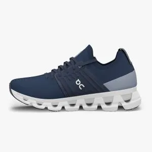 On Running Mens Cloudswift 3 Trainer Denim/Midnight