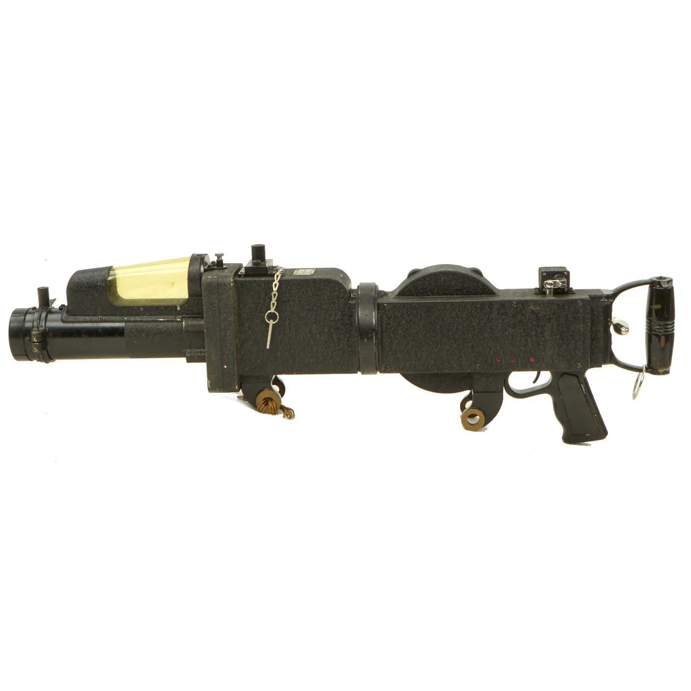 Original Japanese WWII Type 89 Rokuohsha Machine Gun Camera with Transit Chest and Accessories - Zero Fighter Plane