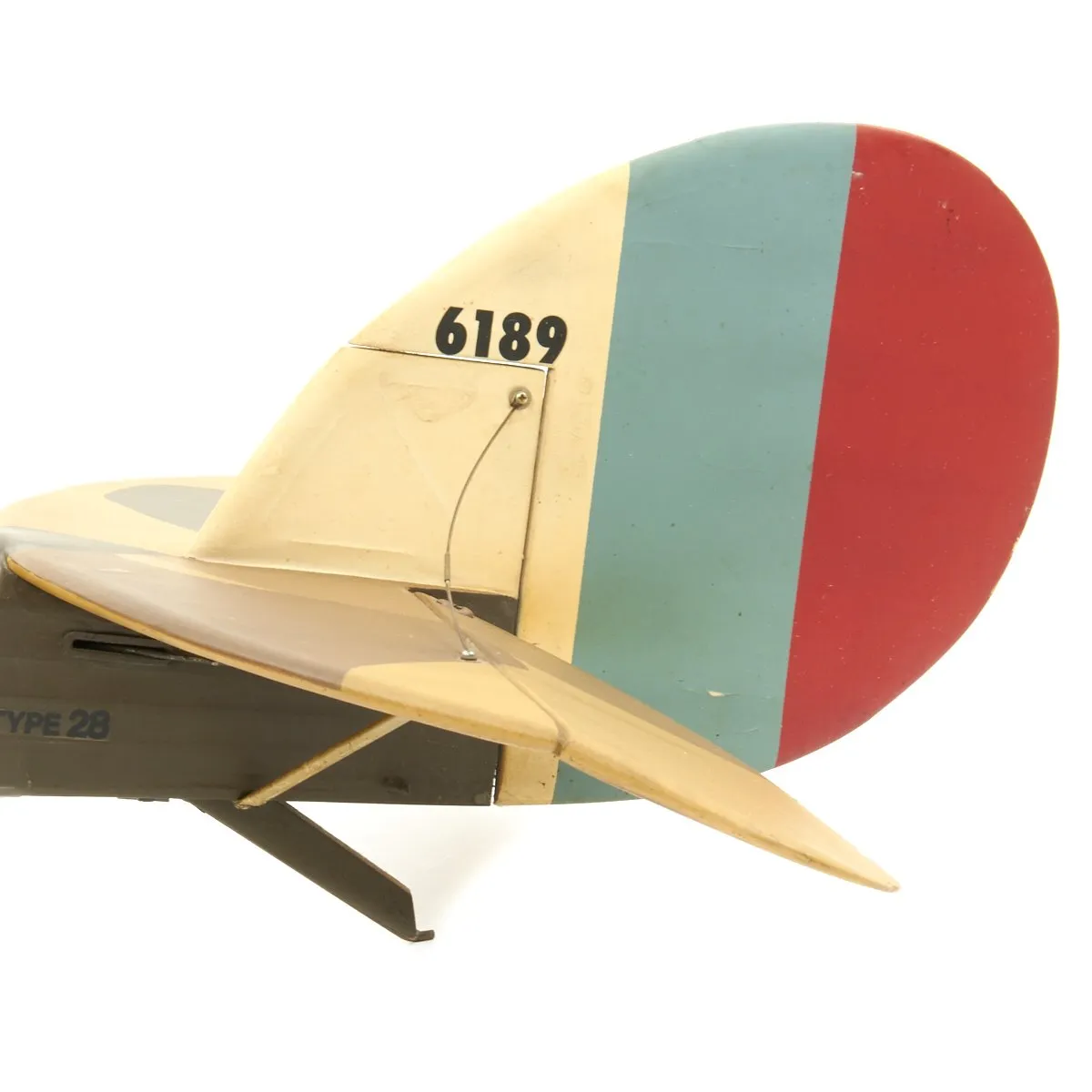 Original U.S. WWI 94th Aero Squadron Nieuport 28 C.1 Large Scale Model Plane for 1927 Film Wings