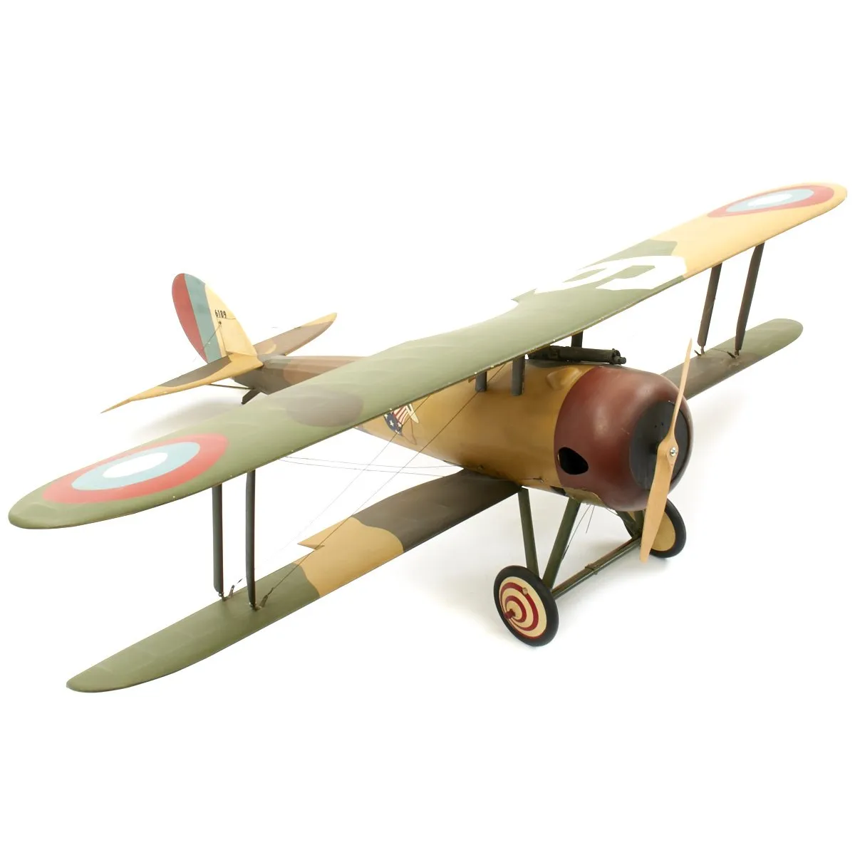 Original U.S. WWI 94th Aero Squadron Nieuport 28 C.1 Large Scale Model Plane for 1927 Film Wings