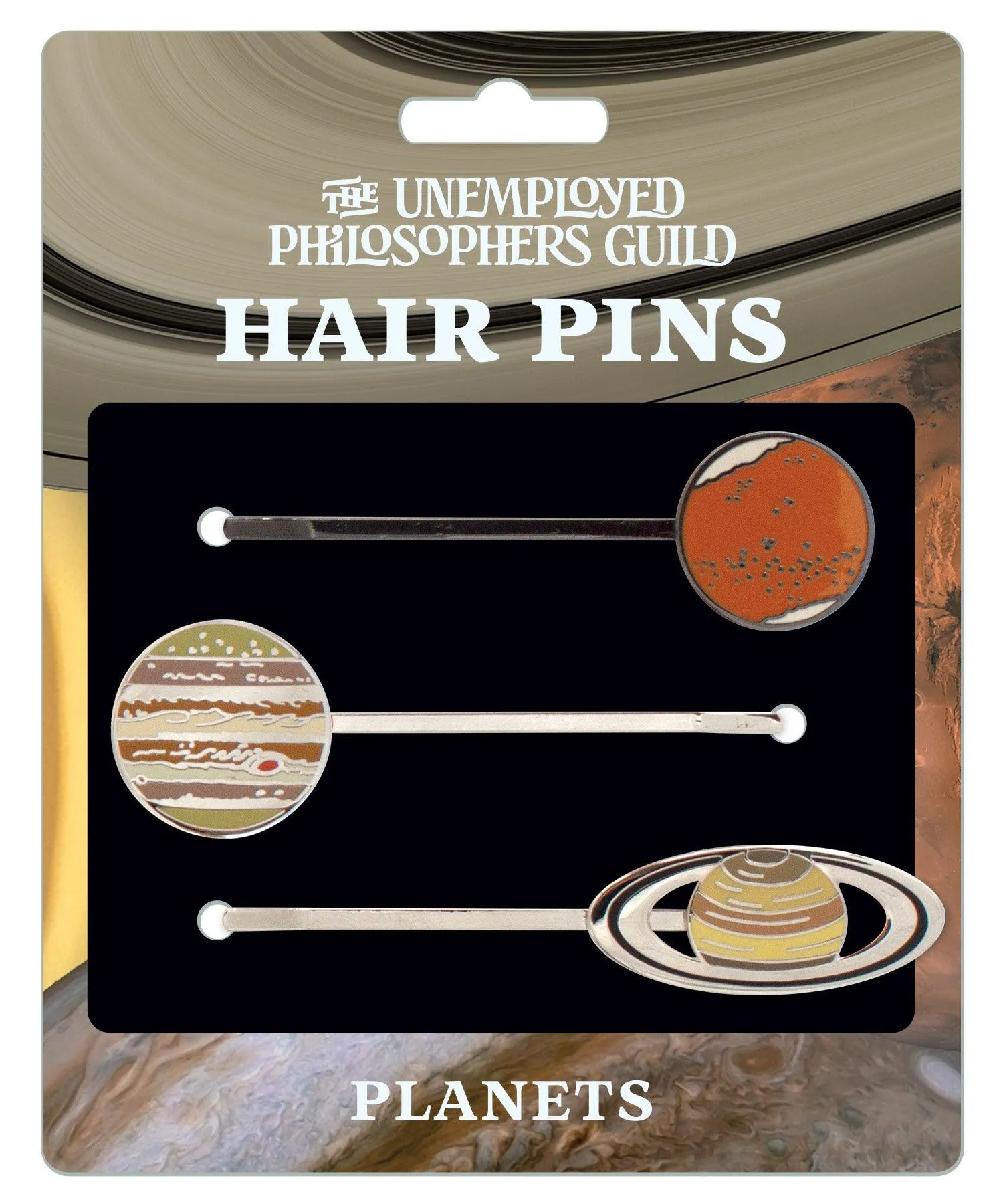 Planets Hair Pins Set