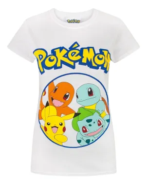 Pokemon Kanto Starters Women's T-Shirt