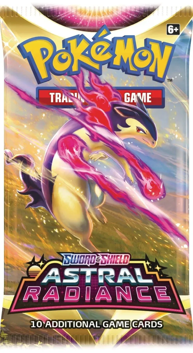 Pokemon Official TCG: Astral Radiance Booster Pack (10 Cards in a pack) 1Pack