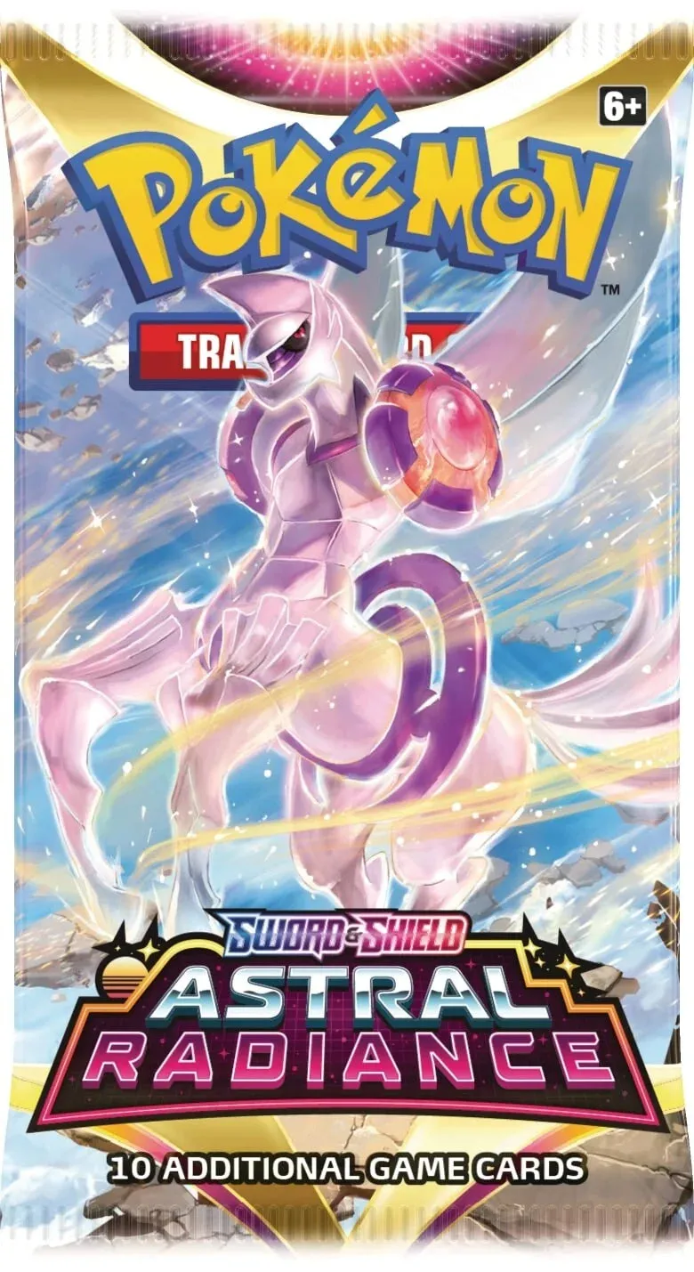 Pokemon Official TCG: Astral Radiance Booster Pack (10 Cards in a pack) 1Pack