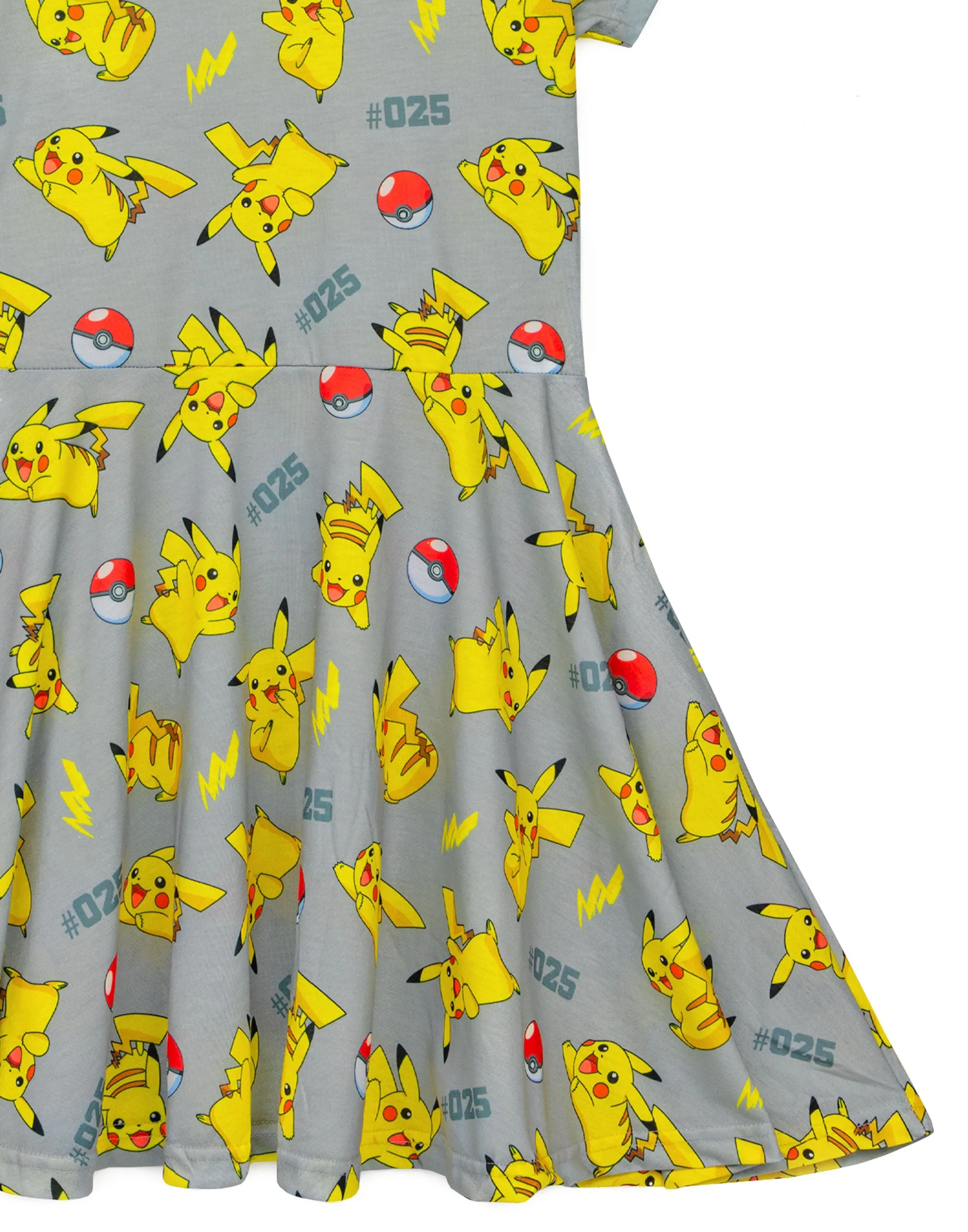 Pokemon Pikachu Girl's Dress