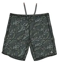 Porto Recycled All Purpose Swim Short - Ocean Current Black