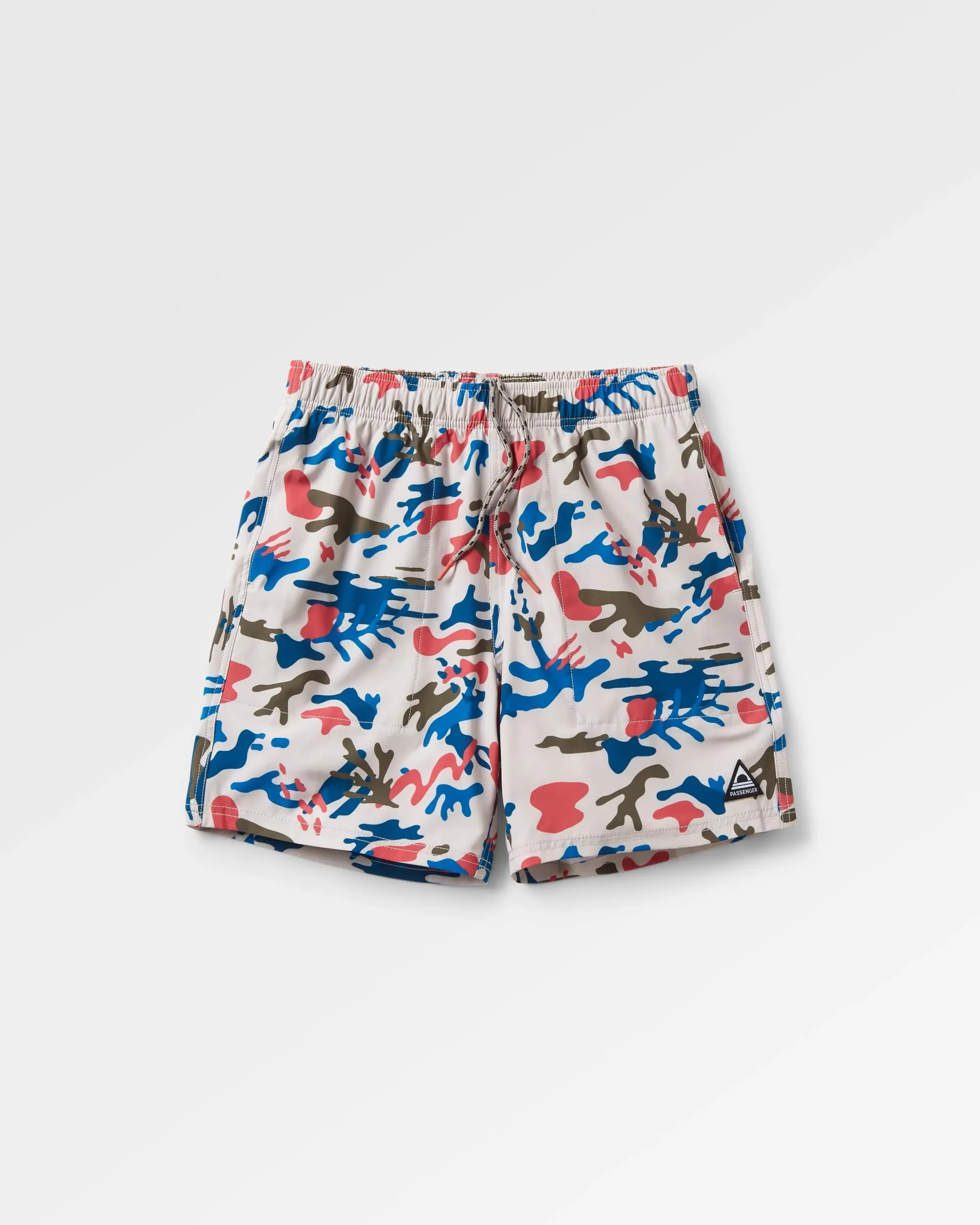 Porto Recycled All Purpose Swim Short - Seaweed Camo Pebble Grey