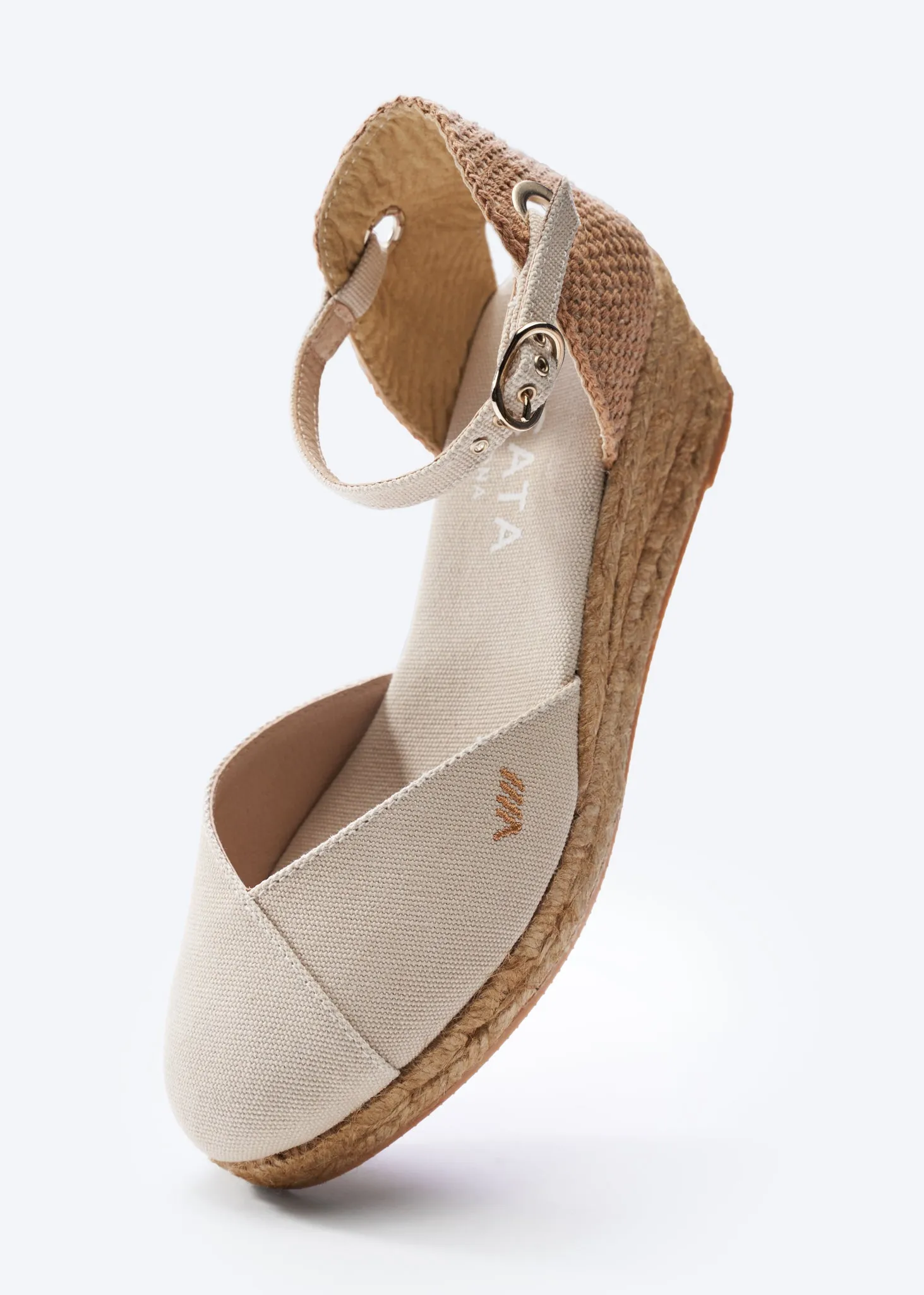 Pubol Canvas Espadrille Wedges