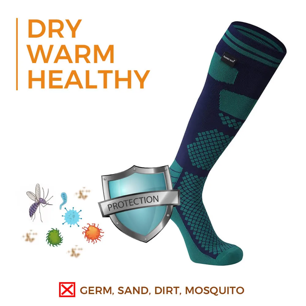 RANDY SUN Thermal Waterproof Socks Knee High