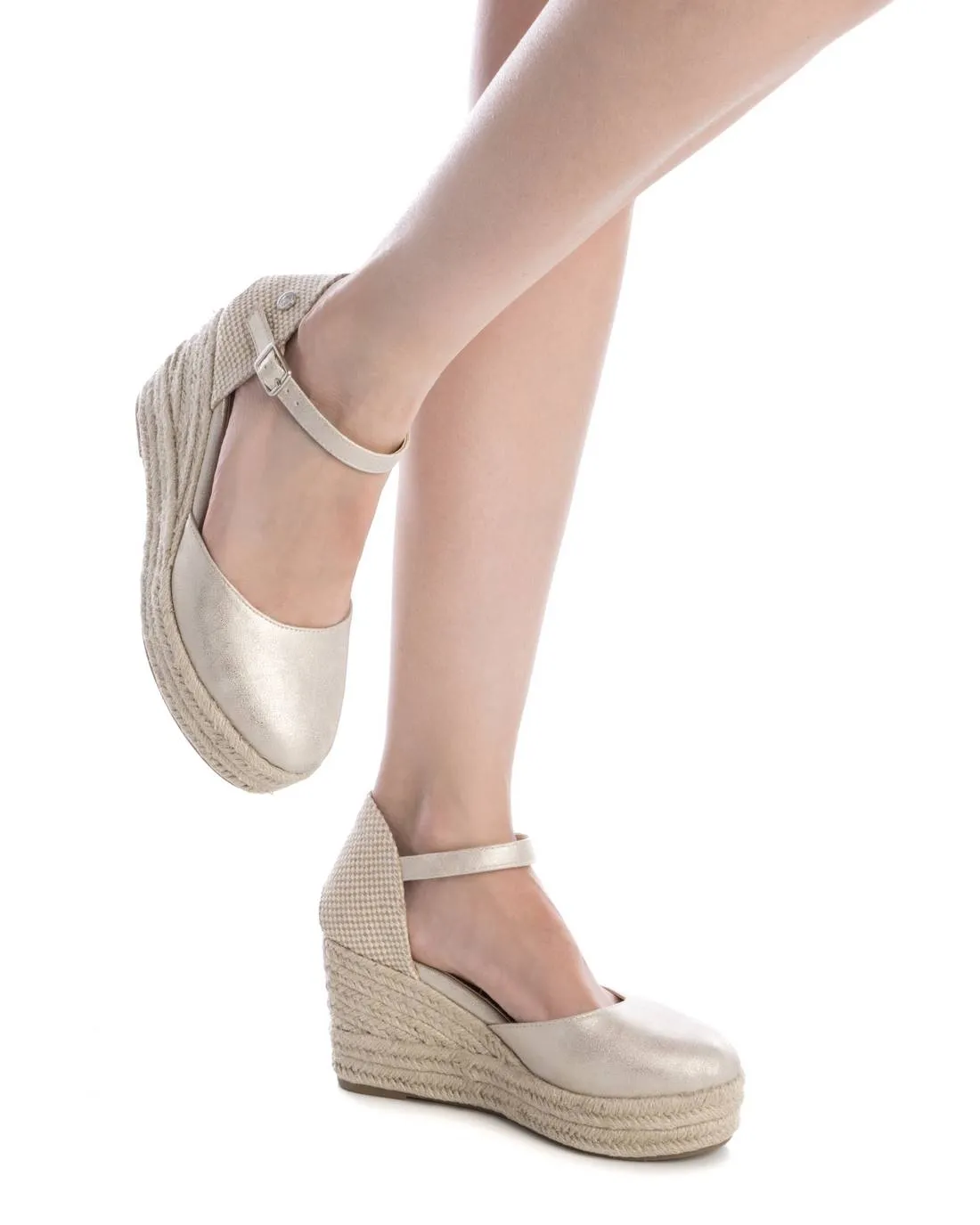 Refresh Womens Espadrille 172782 Gold