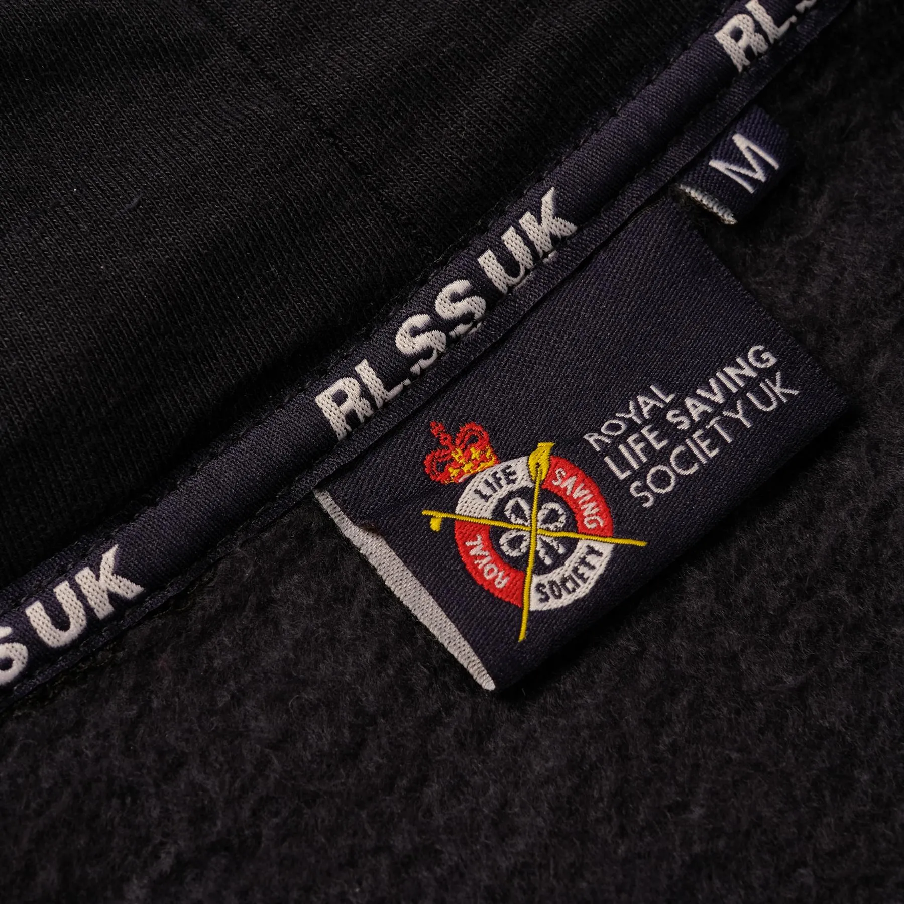 RLSS UK | Zip Up Navy Hoodie