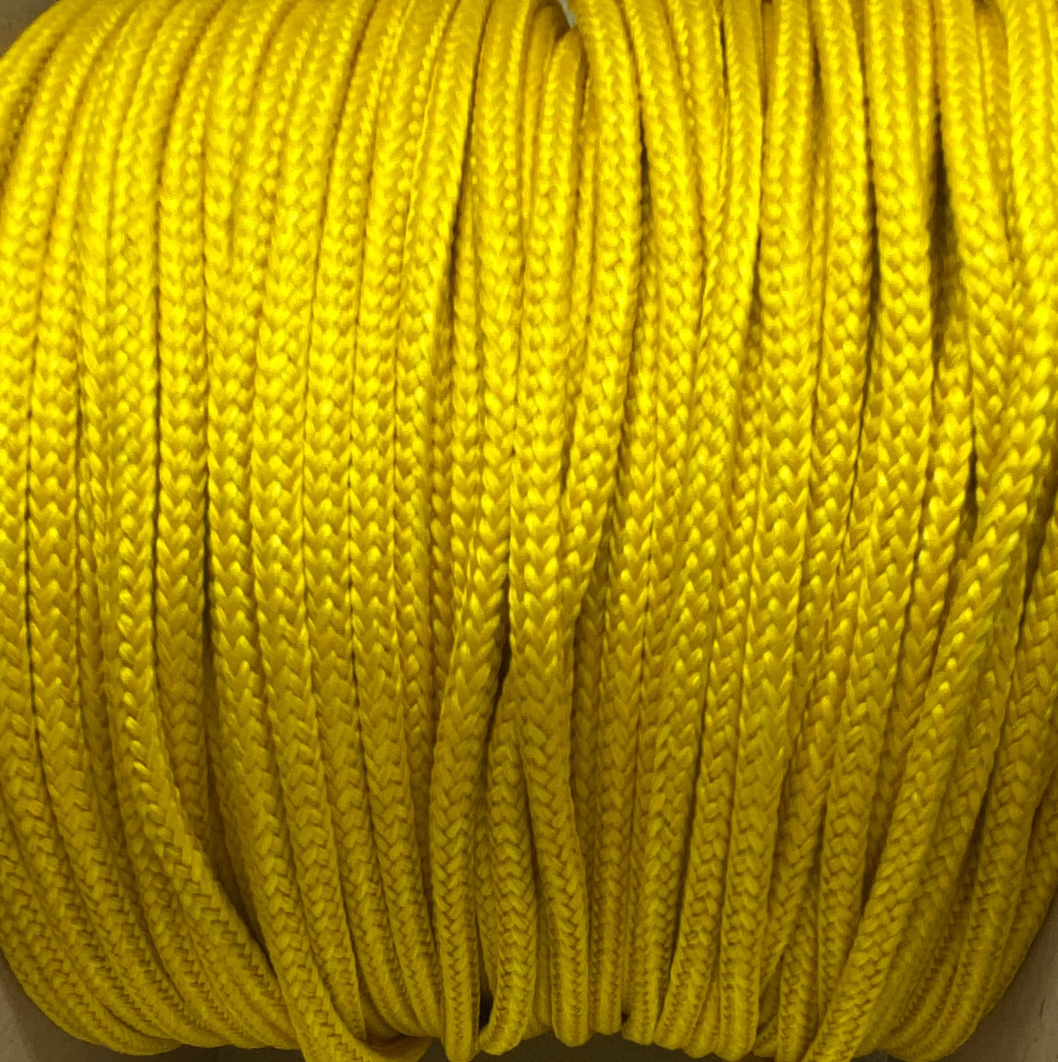 Round Solid Shoelaces - Mustard Yellow