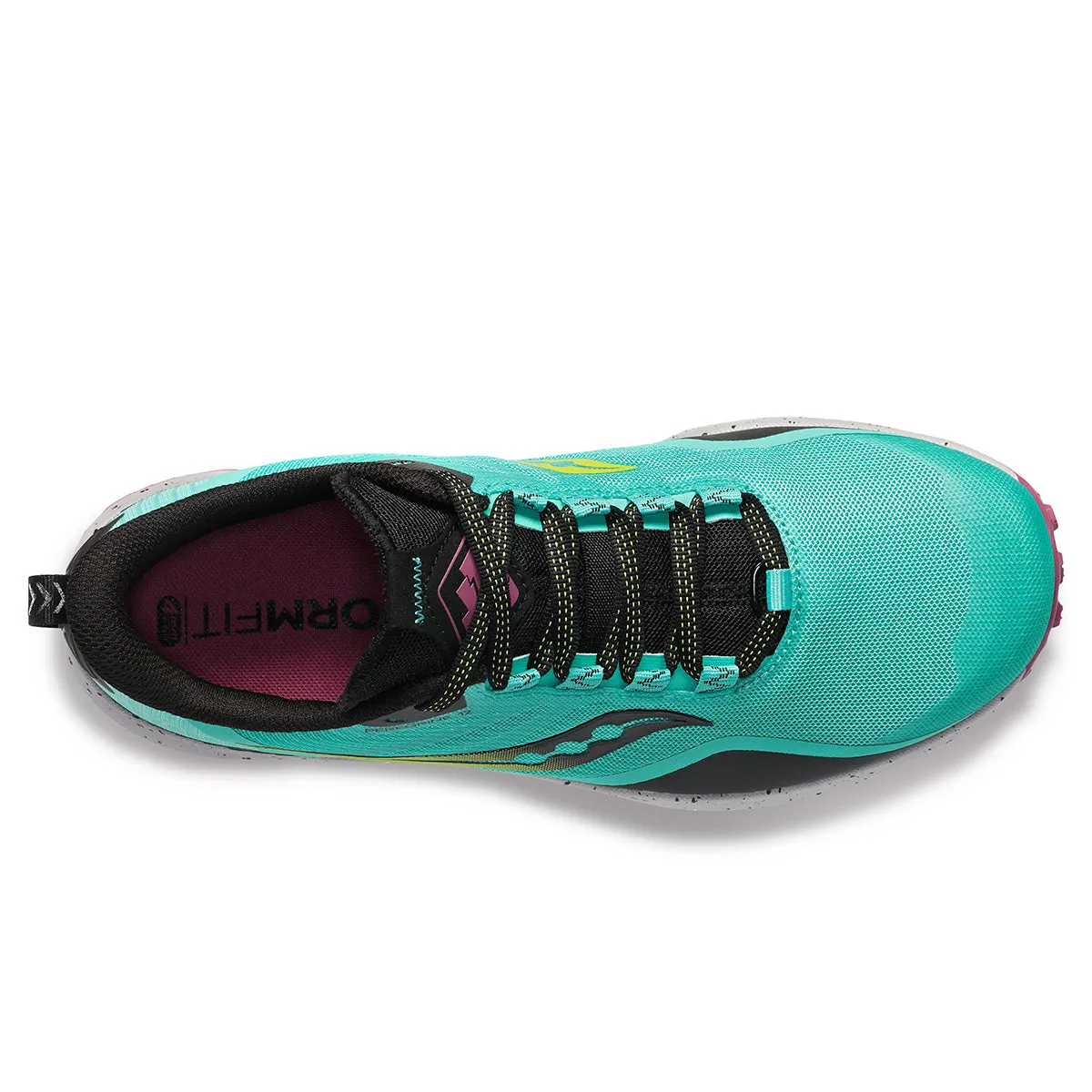 Saucony Peregrine 12 Womens | Cool Mint/acid