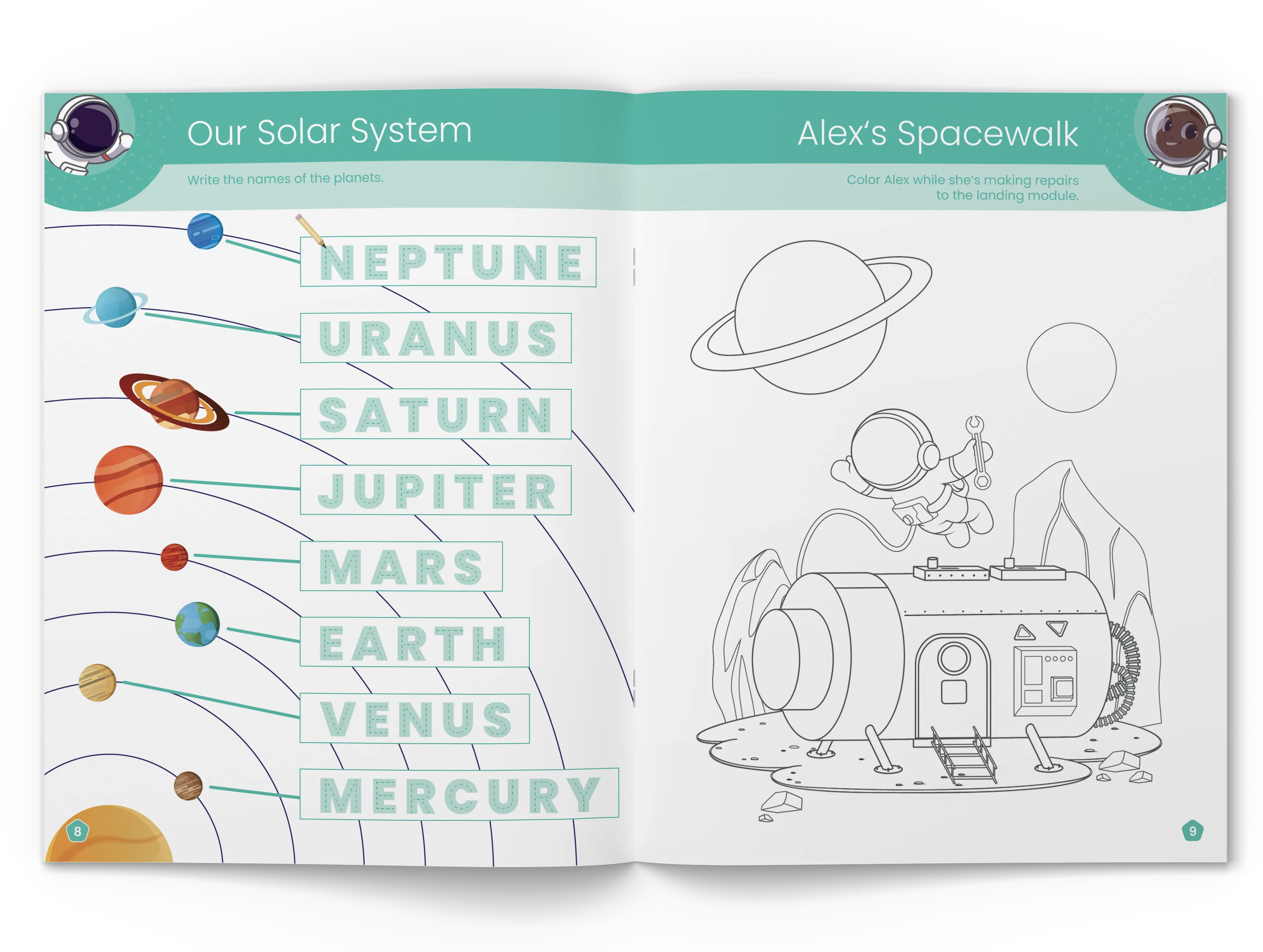 Science & Exploration Activity Book