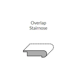 Shaw Exploration Oak Trim Overlap Stairnose