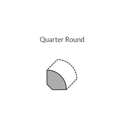 Shaw Exploration Oak Trim Quarter Round