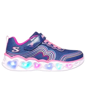 Skechers 302689L HEART LIGHTS - RETRO HEARTS - NAVY