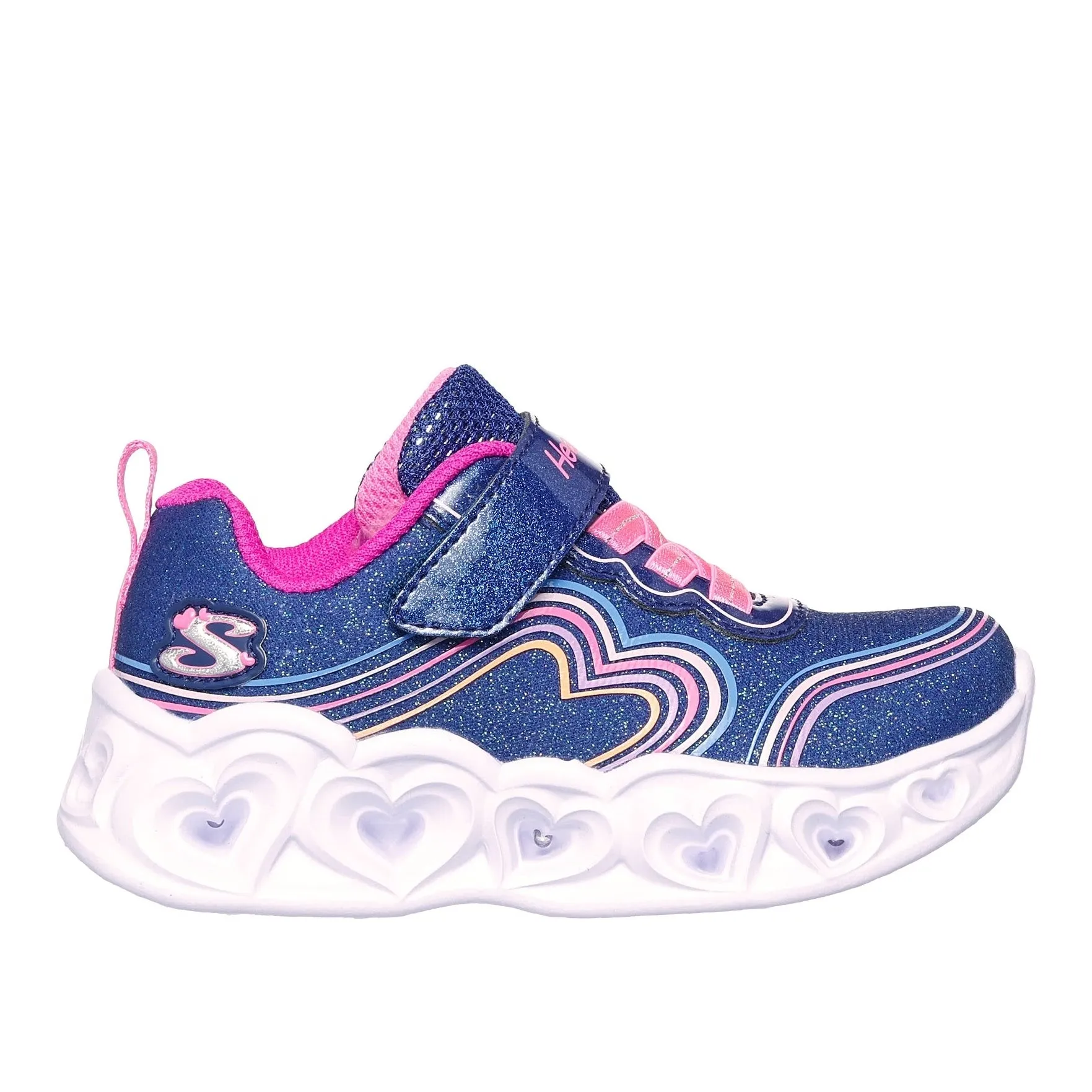 Skechers 302689N HEART LIGHTS - RETRO HEARTS - Navy