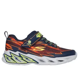 Skechers 400149L LIGHT STORM 2.0-BOLT-BRIGHTS - Navy / Orange