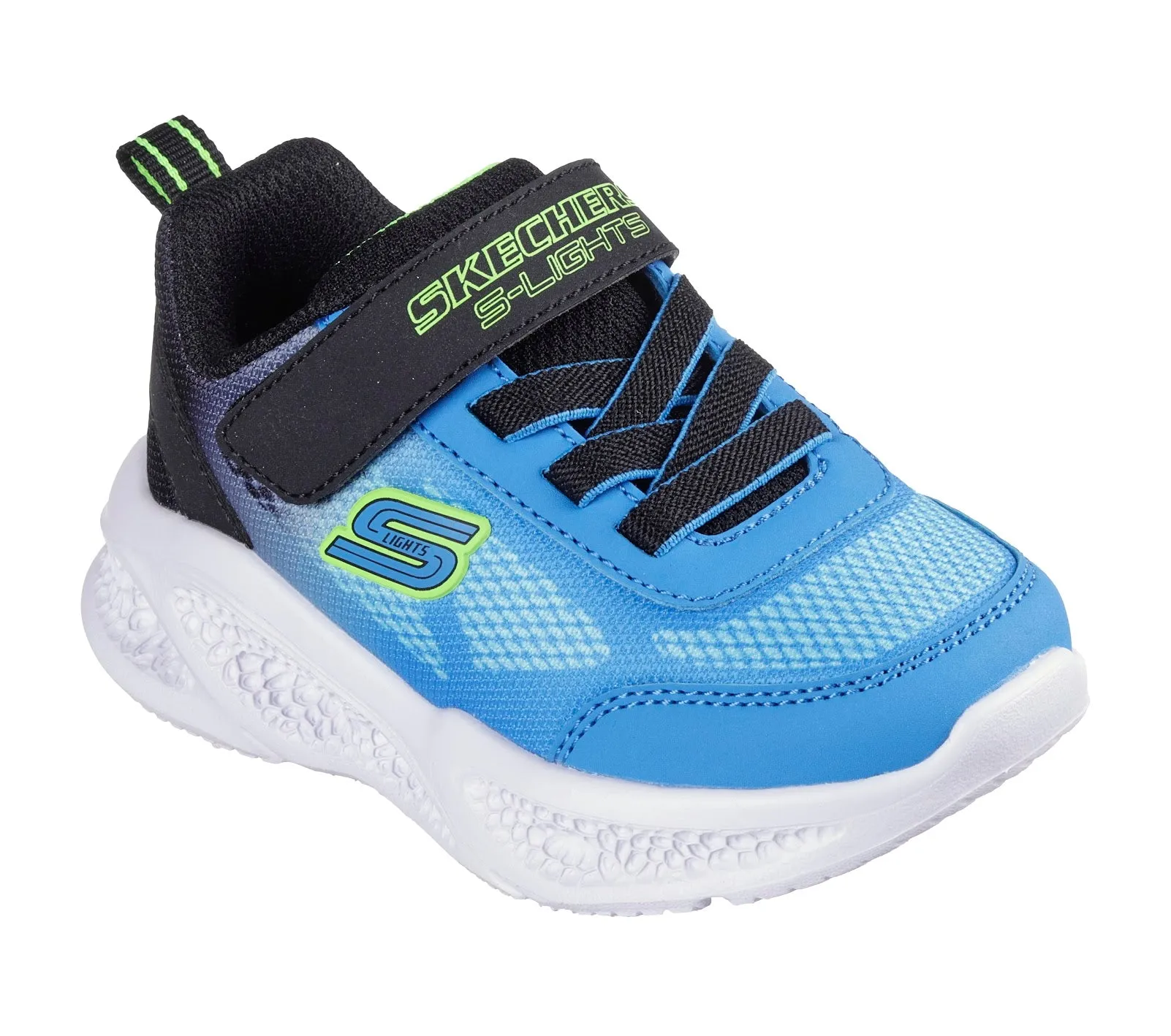 SKECHERS 401495N METEOR-LIGHTS-KRENDO - Black / Blue