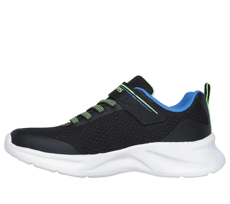 Skechers Boys Trainer Dynamatic Swift Tread Black/Blue/Lime