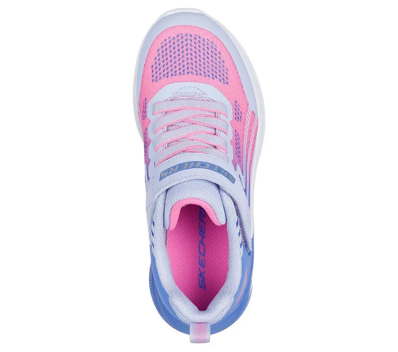 Skechers Girls Microspec Max Advance Trainer Pink