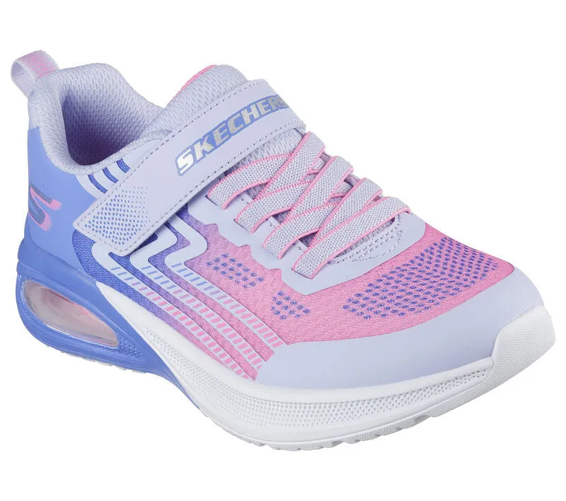 Skechers Girls Microspec Max Advance Trainer Pink