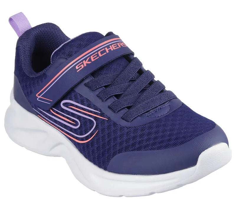 Skechers Girls Trainer Dynamatic Nonstop Speed Navy/Lavender