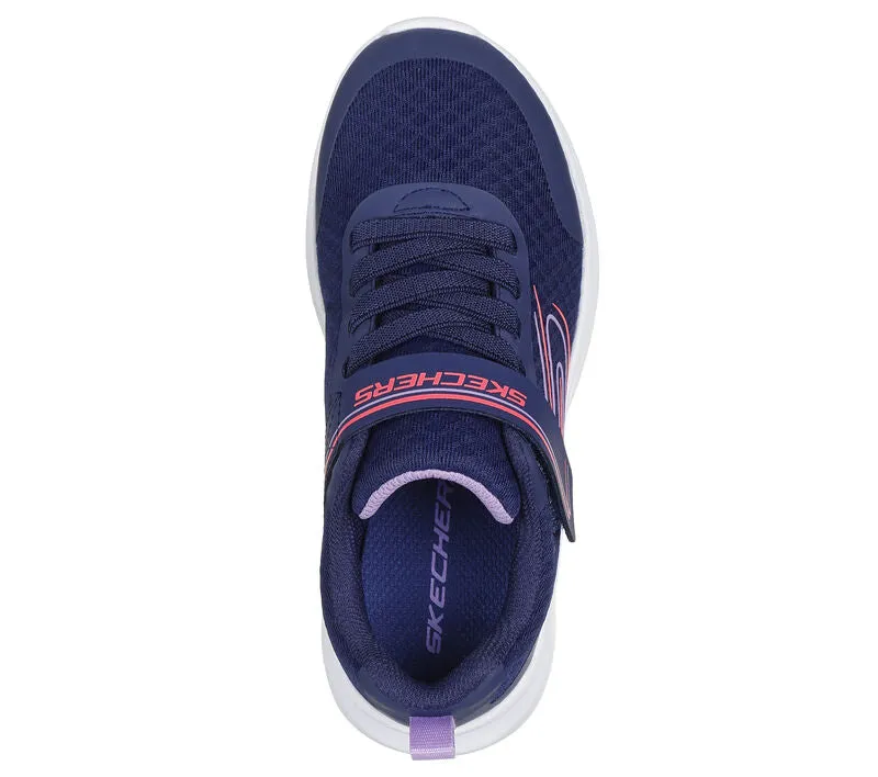 Skechers Girls Trainer Dynamatic Nonstop Speed Navy/Lavender