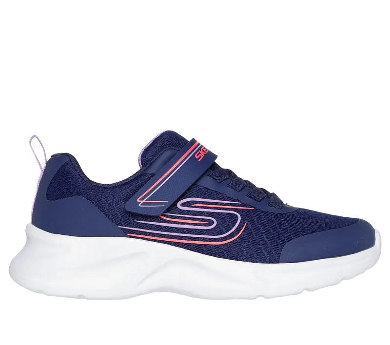 Skechers Girls Trainer Dynamatic Nonstop Speed Navy/Lavender